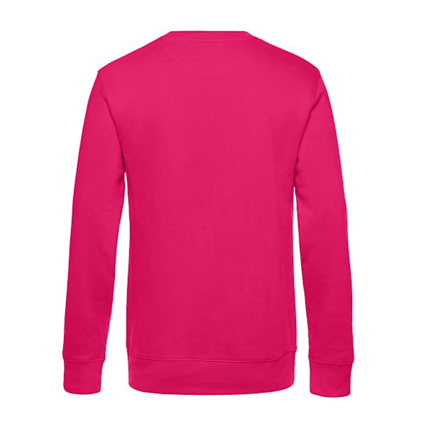 B&C Herr King Crew Neck Tröja S Magenta Rosa Magenta Pink S
