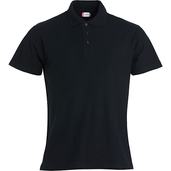 Clique Herr Basic Polotröja 4XL Svart Black 4XL