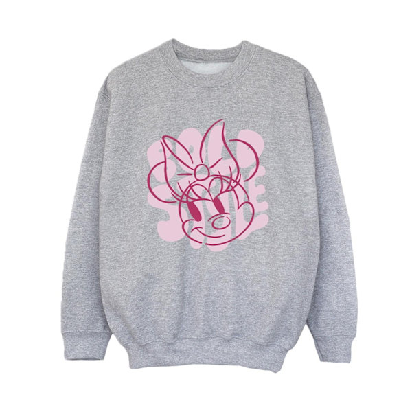 Disney Boys Minnie Mouse Bold Style Sweatshirt 12-13 år Spor Sports Grey 12-13 Years