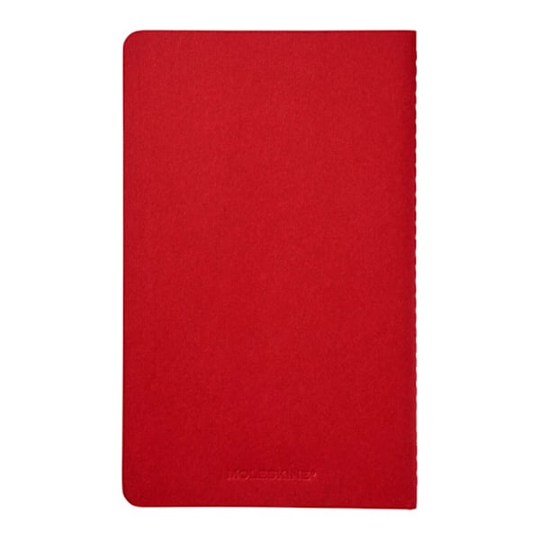Moleskine Cahier Large Plain Journal One Size Cranberry Red Cranberry Red One Size