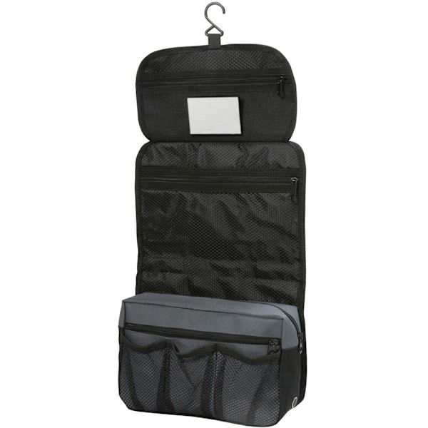 Shugon Bristol hopfällbar resetoalettväska - 4 liter One Size Dark Grey/Black One Size