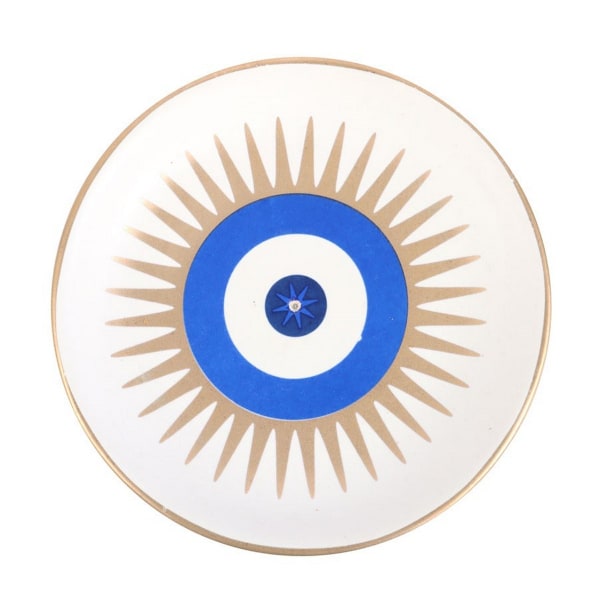Something Different All Seeing Eye Rökelsepinnehållare En Storlek Blue/White/Gold One Size