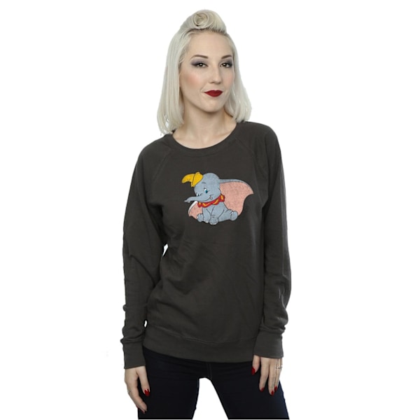 Dumbo Dam/Kvinna Klassisk Heather Sweatshirt M Ljus Grafit Light Graphite M