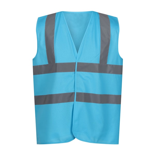 Regatta Unisex Adult Pro Identity Hi-Vis Vest 3XL Sky Blue Sky Blue 3XL