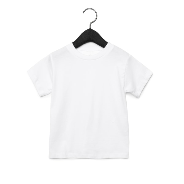 Bella + Canvas T-shirt med rund hals för ungdomar XL Vit White XL