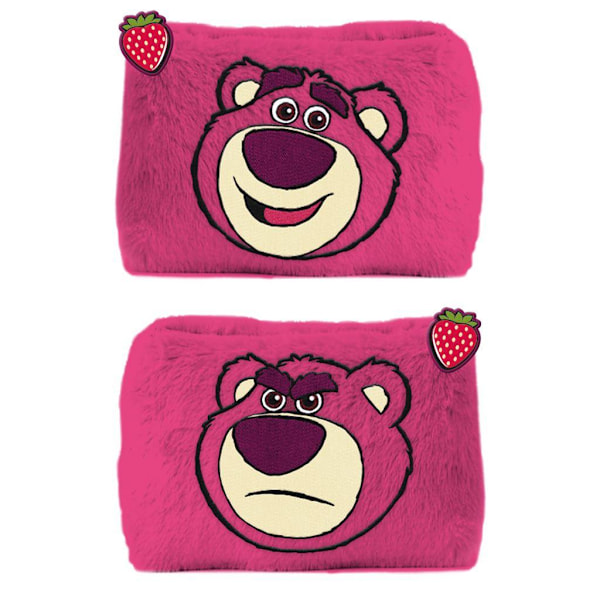 Toy Story Plysch Ansikten Lotso Pennfodral One Size Rosa Pink One Size