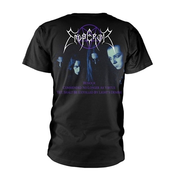 Emperor Unisex Adult Reverence T-Shirt L Svart Black L