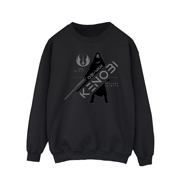Star Wars Herr Obi-Wan Kenobi Jedi Knight Sweatshirt M Svart Black M