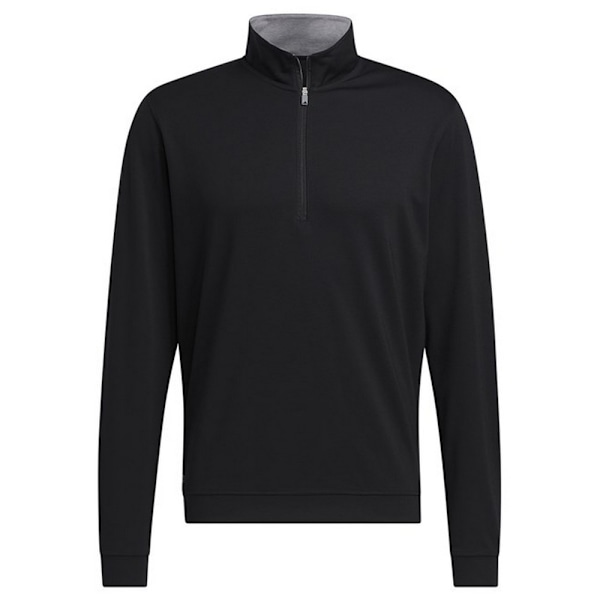 Adidas herr Elevated Quarter Zip Sweatshirt L Svart Black L