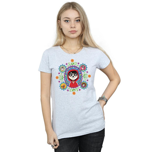 Disney Dam/Kvinnor Coco Remember Me Bomull T-shirt M Sports G Sports Grey M