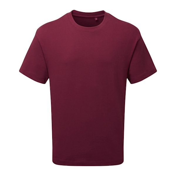 Anthem Mens Heavyweight T-Shirt XS Burgundy Burgundy XS