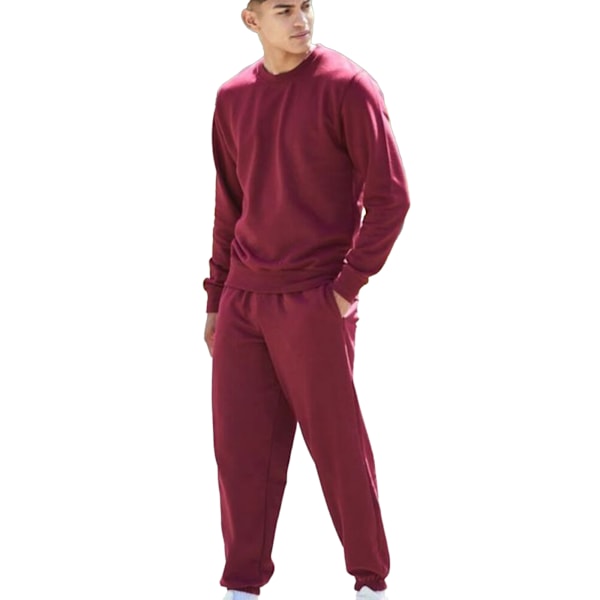 Awdis College Joggingbyxor för män XL Burgundy Burgundy XL