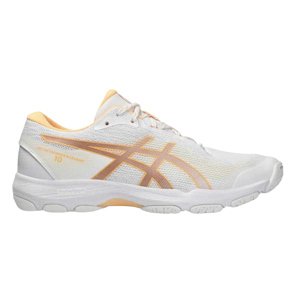 Asics Dam Netburner Academy Dämpade Skor 6.5 UK Vit White/Rose 6.5 UK