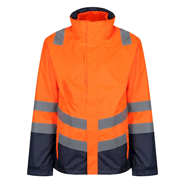 Regatta Pro 3 i 1 Hi-Vis jacka L orange/marinblå Orange/Navy L