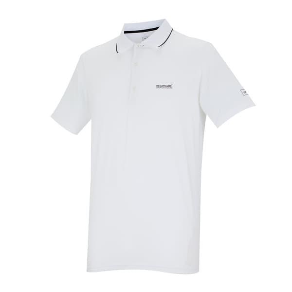 Regatta Herr Maverik Stretch Pikétröja M Vit White M