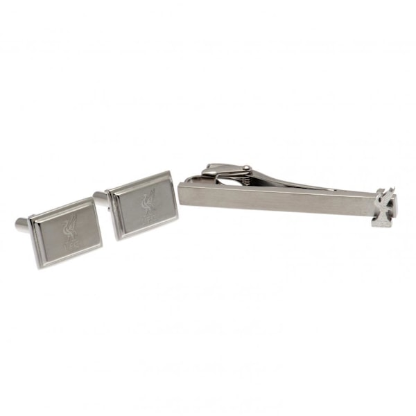 Liverpool FC slips och manschettknappar set One Size Silver Silver One Size