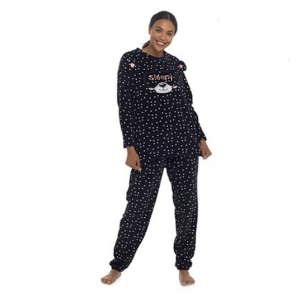 Foxbury Dam/Damer Panda Twosie Pyjamas Set 16-18 UK Svart Black 16-18 UK
