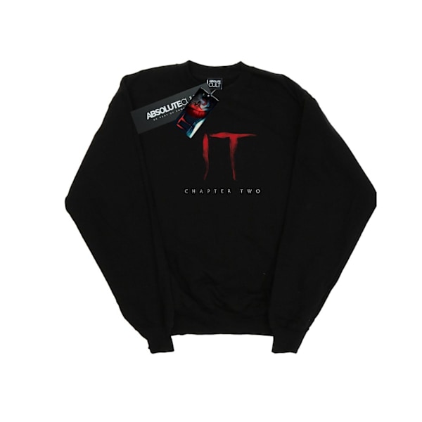 It Chapter 2 Herr Film Logo Sweatshirt 4XL Svart Black 4XL