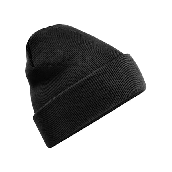 Beechfield Original Recycled Cuffed Beanie One Size Svart Black One Size