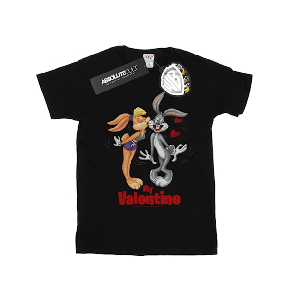 Looney Tunes Herr Bugs Bunny Och Lola Alla Hjärtans Dag T-Shirt X Black XL