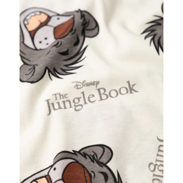 Djungelboken Dam Mowgli och Baloo Kortärmad Lång Pyjamas Multicoloured M