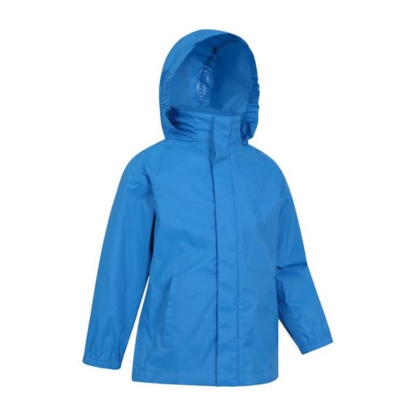 Mountain Warehouse Barn/Barn Pakka II Vattentät Jacka 3- Cobalt 3-4 Years