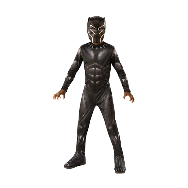 Black Panther Pojkkostym L Svart Black L