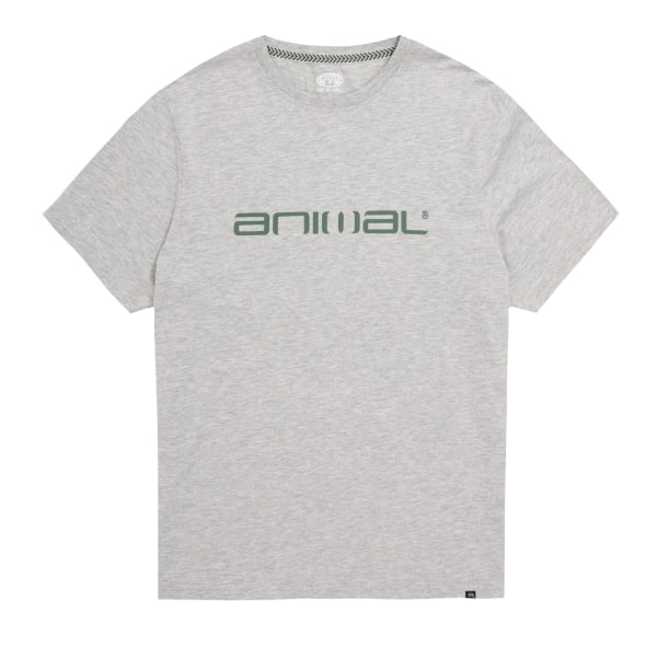 Animal Mens Classico Organic T-Shirt XS Grå Grey XS