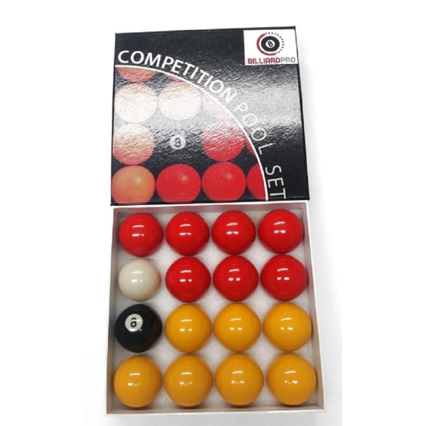 Carta Sport League Pool Bollar Set (Pack med 16) One Size Röd/Gul Red/Yellow One Size