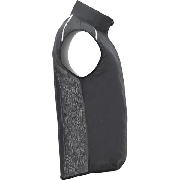 Roly Unisex Vuxen Jannu Lätt Löpväst L Solid Solid Black L