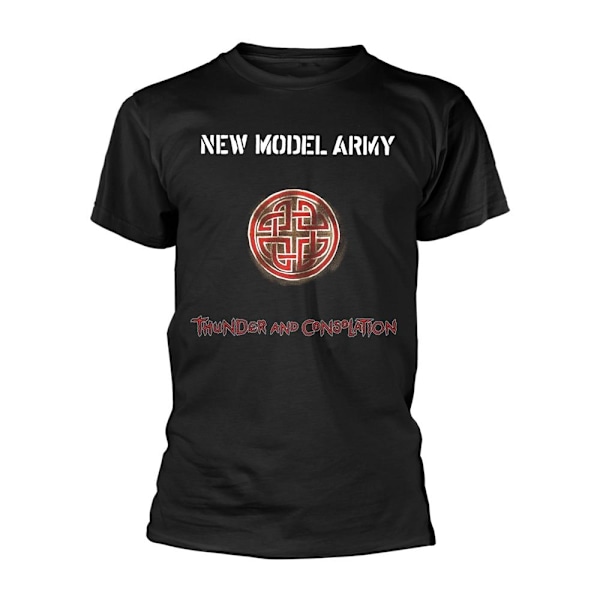 New Model Army Unisex Vuxen Thunder And Consolation T-Shirt XL Black XL