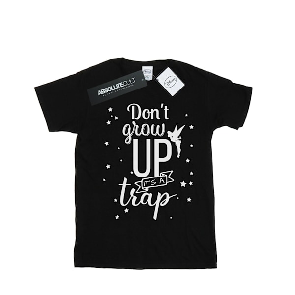 Disney Boys Tinker Bell Don´t Grow Up T-Shirt 9-11 år Svart Black 9-11 Years