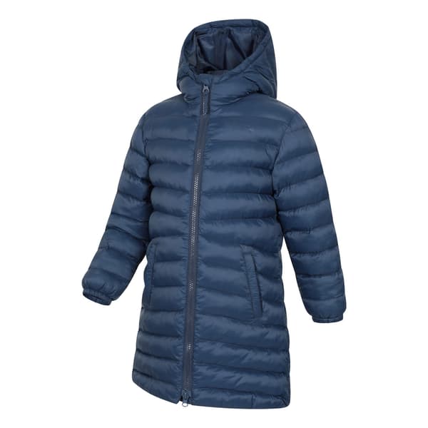 Mountain Warehouse Barn/Barn Florence Långfodrad Vadderad Jacka Navy 13 Years