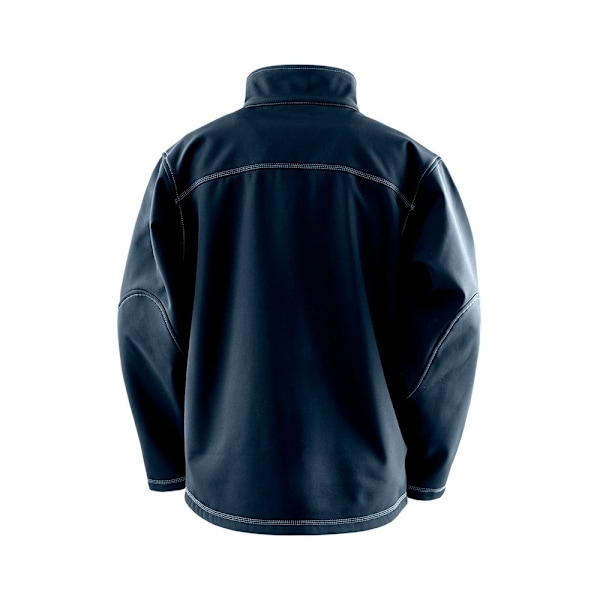 Result Work-Guard herr Treble Stitch Soft Shell jacka XXL marinblå Navy XXL