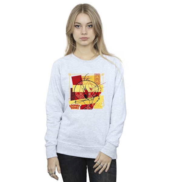 Looney Tunes Dam/Damer Tweeday Rabbit Nyår Sweatshirt S Sports Grey S