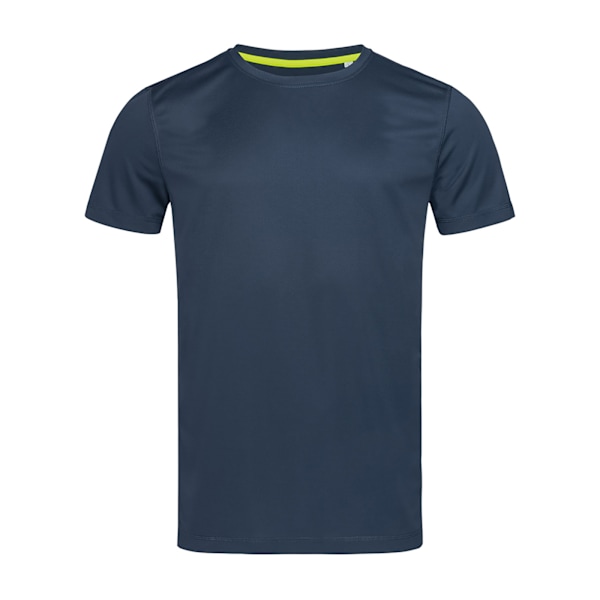 Stedman herr Set In Mesh T-shirt L blå Blue L