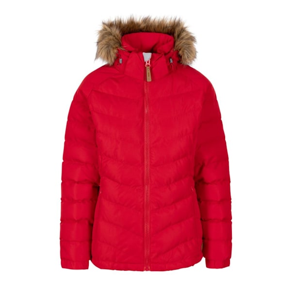 Trespass Womens/Ladies Nadina Vattentät Vadderad Jacka S Röd Red S