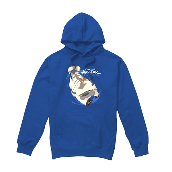 Avatar: The Last Airbender Herr In Flight Appa Hoodie L Kunglig Blå Royal Blue L