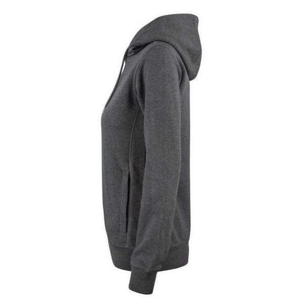 Clique Dam/Dam Premium Ekologisk Bomull Pullover Hoodie M A Anthracite Melange M