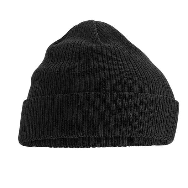 Beechfield Ekologisk Bomulls Mössa One Size Svart Black One Size