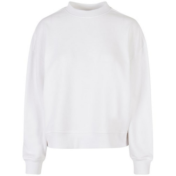 Bygg ditt varumärke, dam/dam överdimensionerad tröja 14 UK White White 14 UK