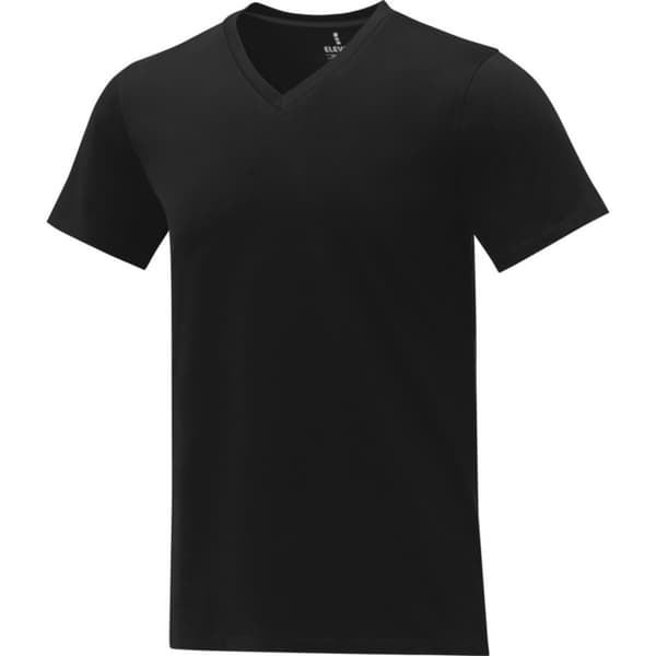 Elevate Mens Somoto T-Shirt L Solid Black Solid Black L