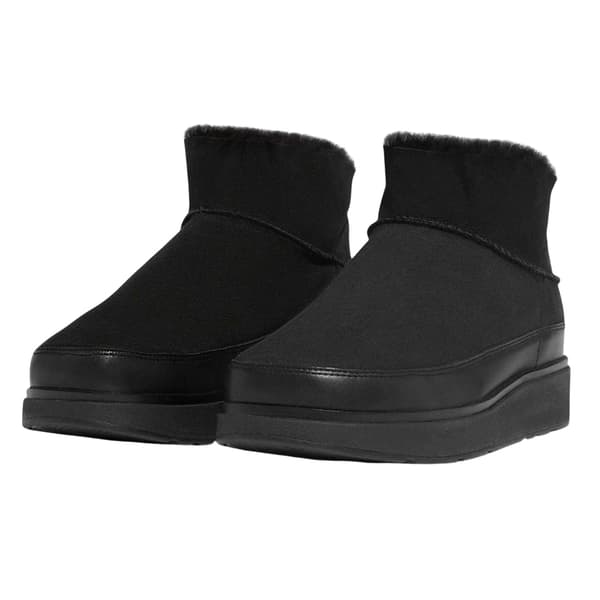 Fit Flop Dam/Dam Gen-FF Ultra Mini Doubleface Shearling A Black 6 UK
