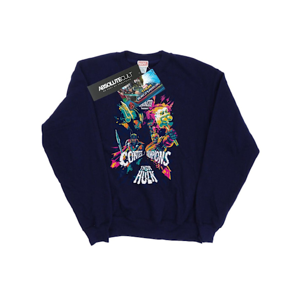 Marvel Herr Thor Ragnarok Grandmaster Presents Sweatshirt 3XL N Navy Blue 3XL