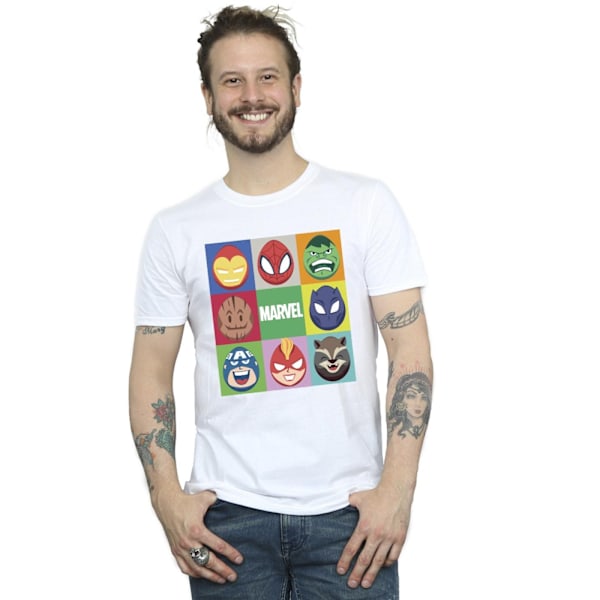 Marvel Easter Eggs T-shirt 4XL Vit White 4XL