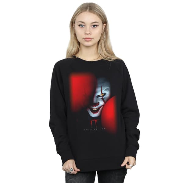 It Chapter 2 Dam/Dam Pennywise Bakom Ballongerna Sweatshirt Black M