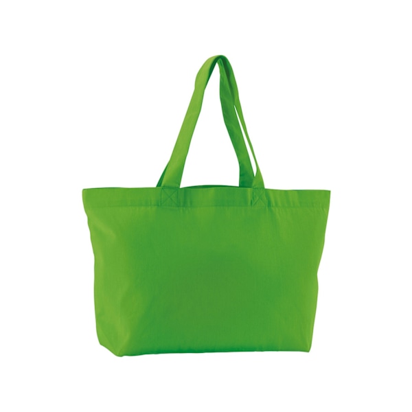 Westford Mill EarthAware Twill Shopper Bag One Size Äppelgrön Apple Green One Size