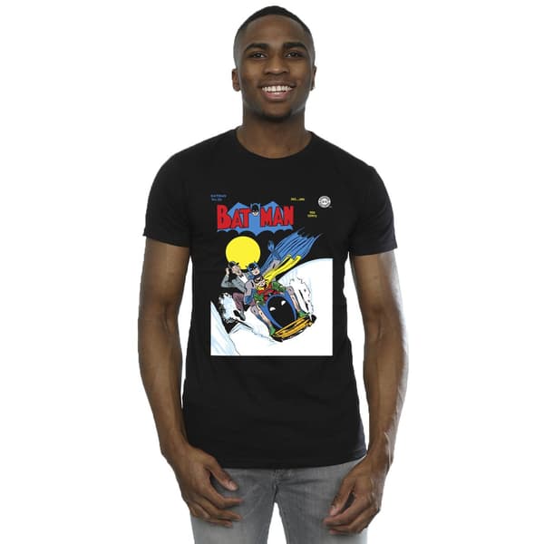 DC Comics Herr Batman Snow Mobile T-shirt M Svart Black M