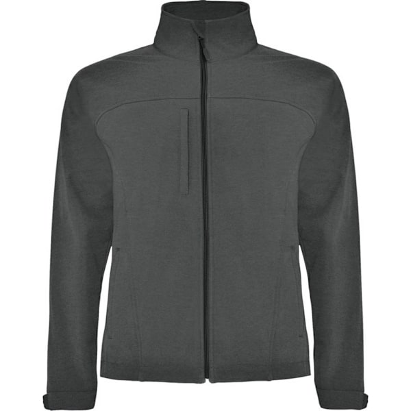 Roly Unisex Vuxen Rudolph Softshell Jacka M Mörk Bly Dark Lead M