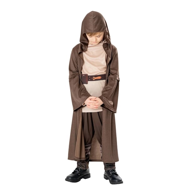 Star Wars: Obi-Wan Kenobi Pojkklänning DLX Kostym 3-4 År Brun Brown 3-4 Years